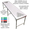 Image of Dry Erase Portable Beer Pong Table