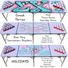 Image of Dry Erase Portable Beer Pong Table