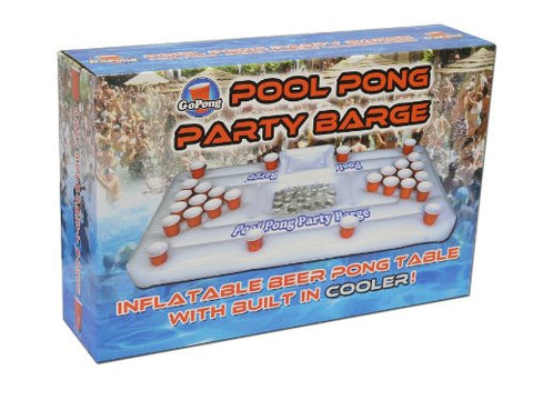 Floating Beer Pong Table Inflatable Raft with Optional Cooler