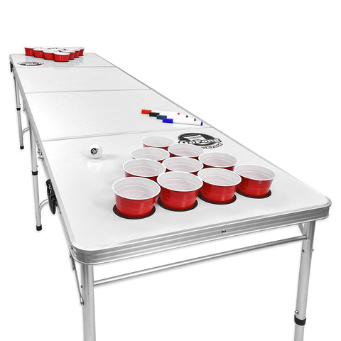 Dry Erase Portable Beer Pong Table