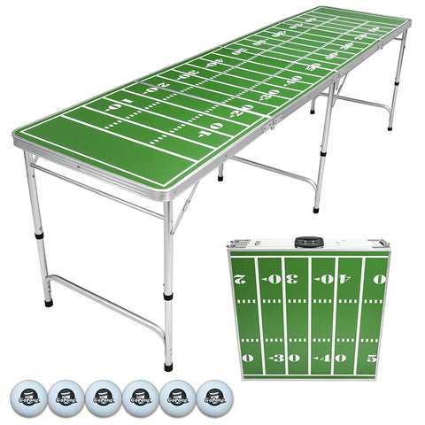 Football Field Portable Beer Pong Table