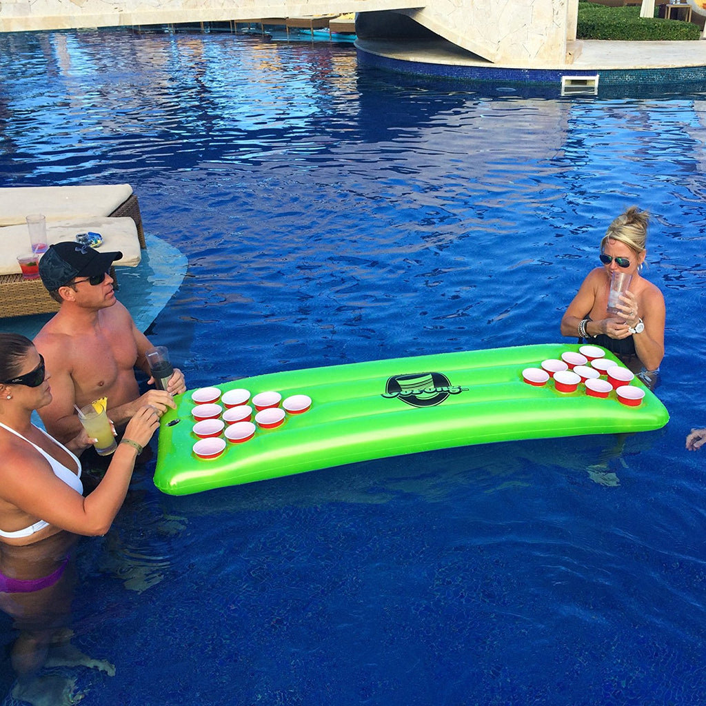 Inflatable Beer Pong Table Pool Party Pong Aqua Rider Pool Pong 72