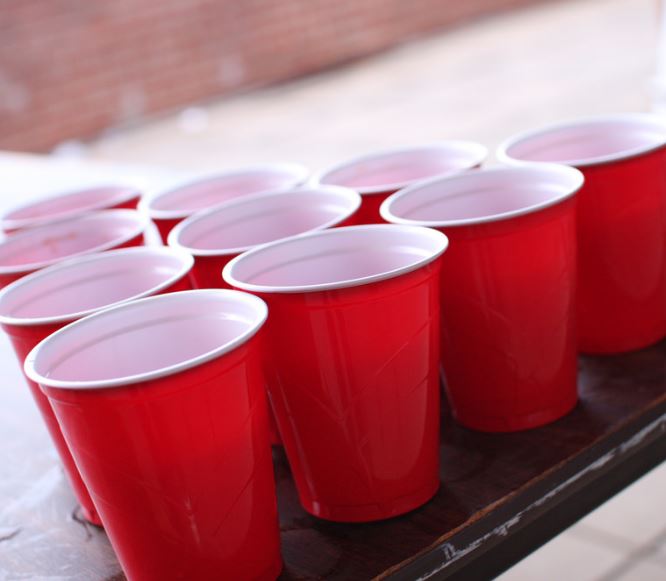 Beer Pong Cups  Beer pong cups, Beer pong, Beer pong tables